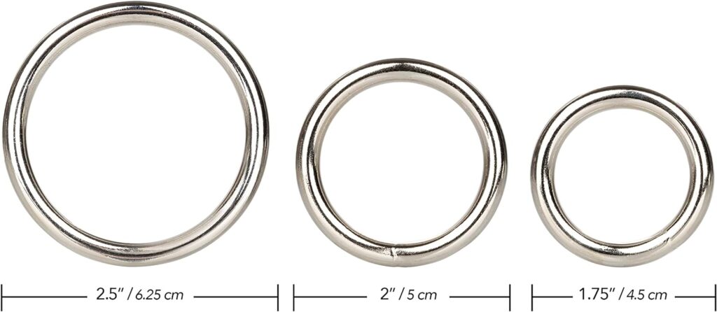 CalExotics Silver Ring, 3-Piece Set (1403-05-2)