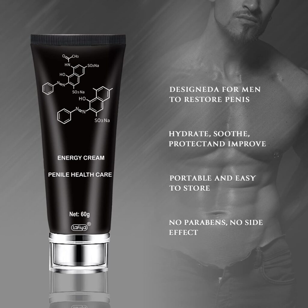 Male Re-Vitalize Cream, Penile Health Relief Cream Restore Corpus Cavernosum Delay for Men’s Health Moisturize skin Improves Sensation Over time