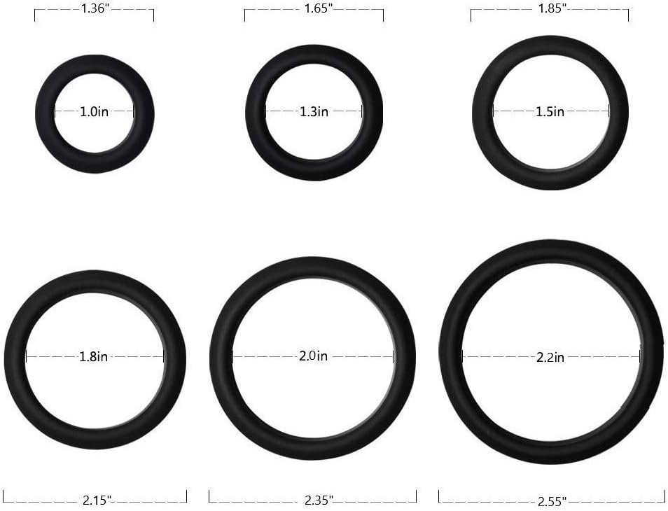 6 Different Size Cock Rings – Review