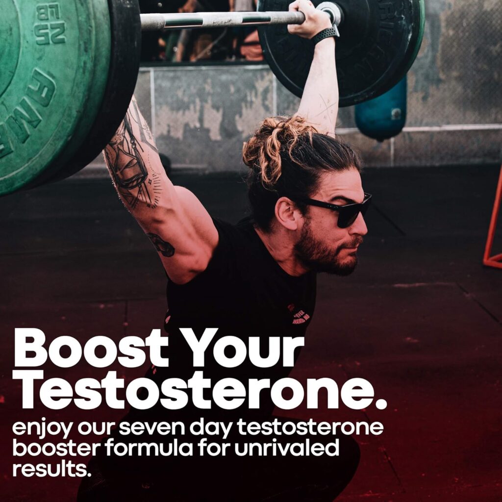 Herbtonics Testosterone Booster for Men Male Enhancing Pills - Enlargement Supplement Increase Size, Energy Strength  Stamina Enhancement Ginseng Pill  Tribulus Terrestris 60 Vegan Capsules