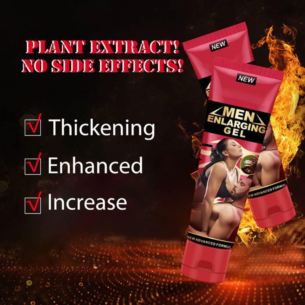 Mens Massage Cream Penis Becomes Longer Thicker Enhancement Men Energy for Care Delay Performance Boost Strength (50g) (Yellow)