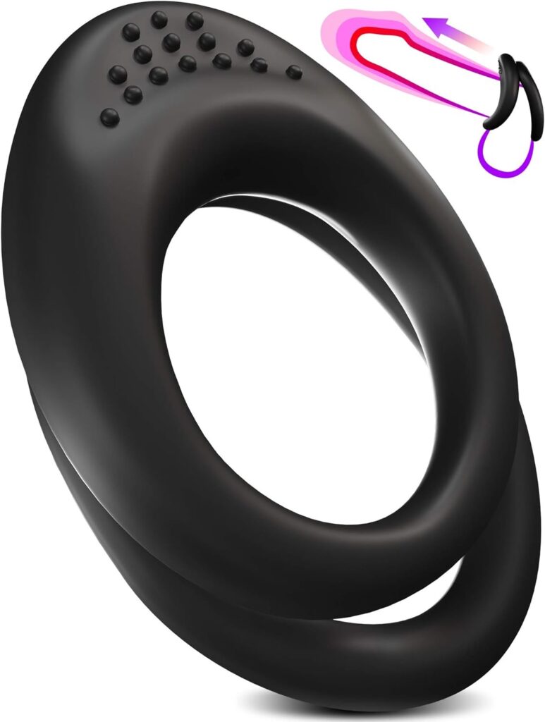 VIARDEJI® Cock Ring – Penis Ring Sex Toys for Men for Super Hard Erection Bigger Size  Mind Blowing Orgasms