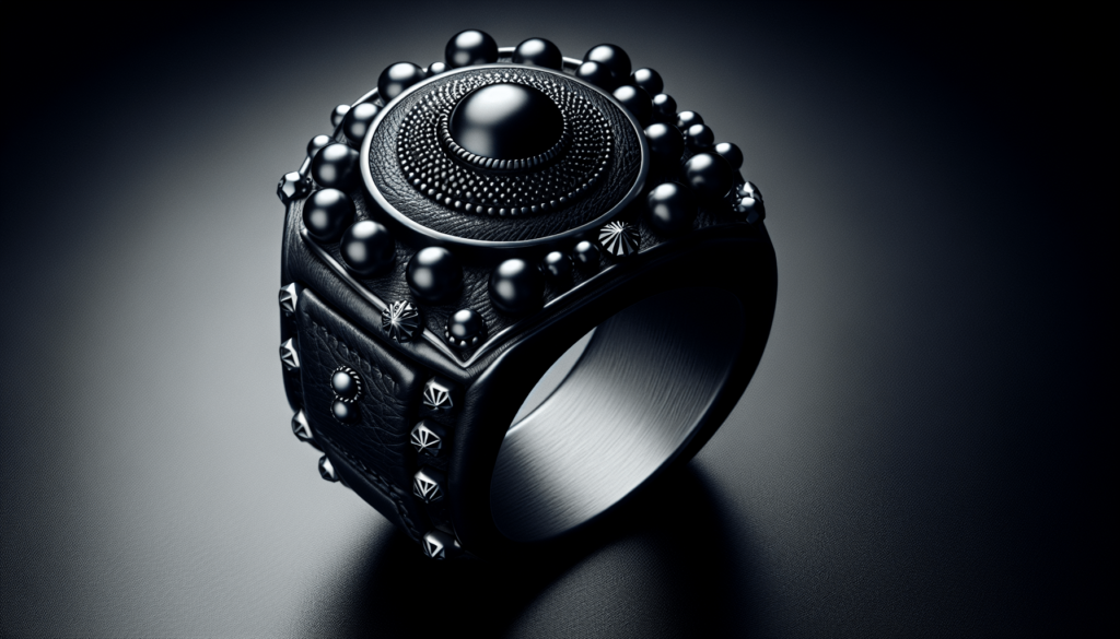 Strict Leather Cock Ring Black Studded Leather Speed Snap-On Ring for Men or Couples, Harder Longer Erection Enhancer, Adjustable Cock Ring, Stay Hard Male Enhancement - Red