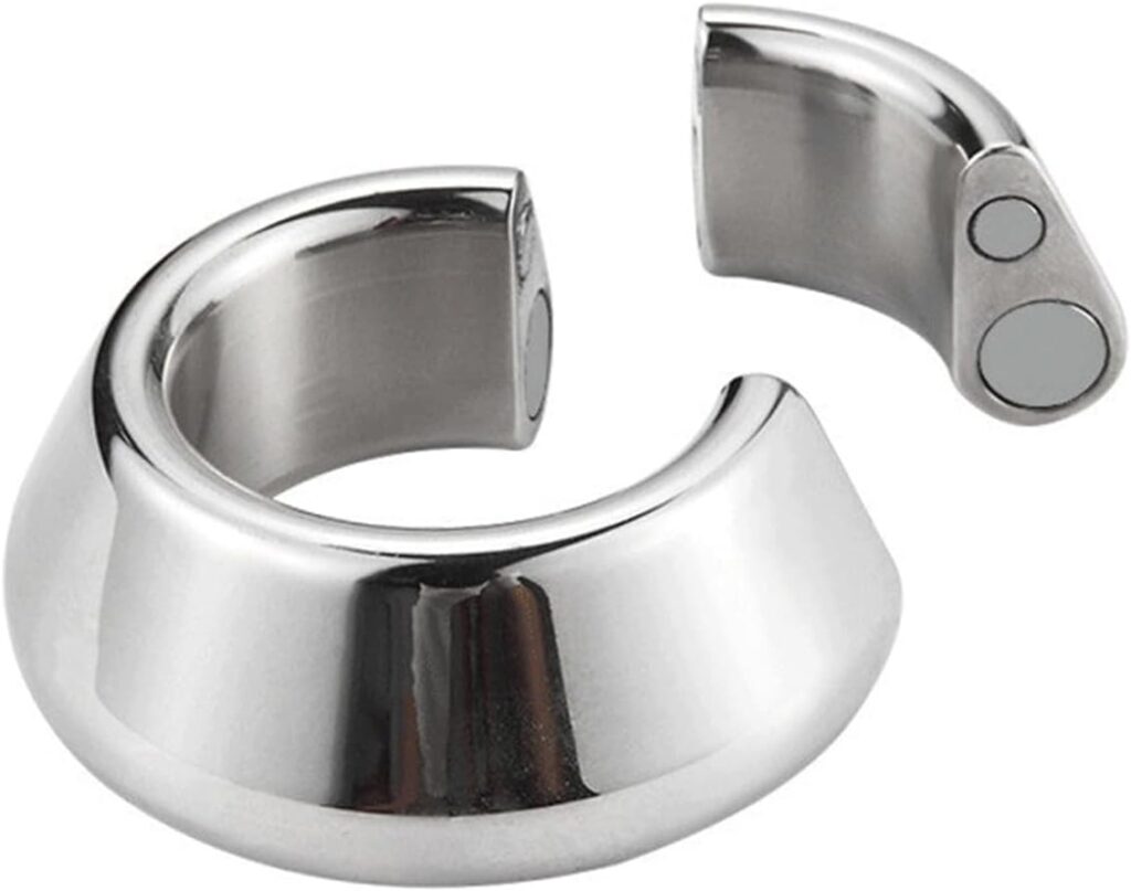 Metal Weight-bearing Penis Ring Stainless Steel Cock Ring Male Exercise Delay Ring Adult Supplies