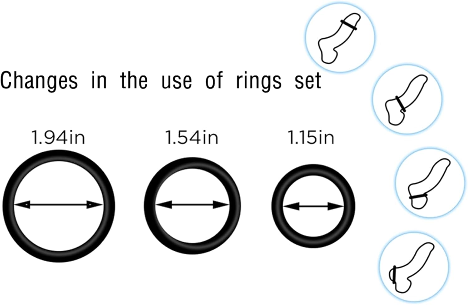 Silicone Penis Ring For Men 7Pcs Review Best Cock Rings