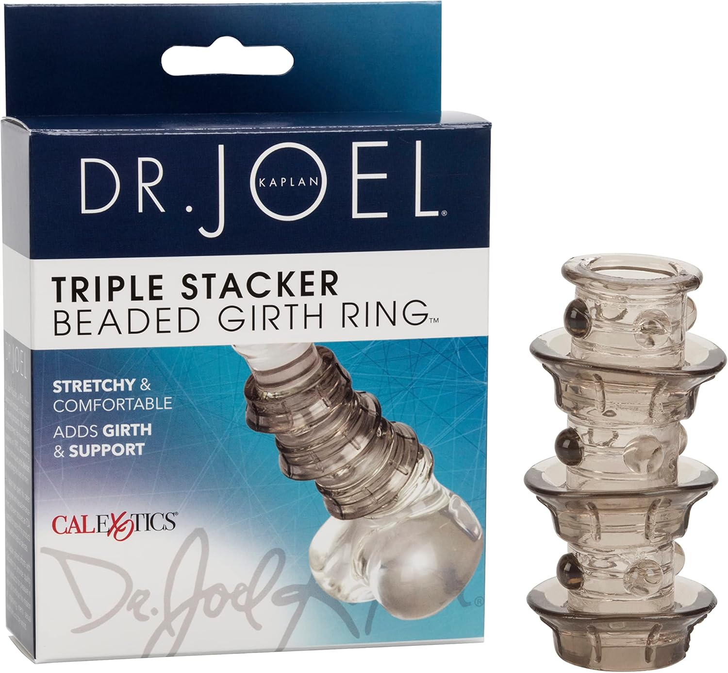 CalExotics Novelties Dr. Joel Kaplan Beaded Girth Ring Triple Stacker Review