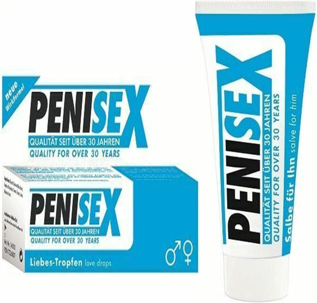 Penisex Erection Cream for Men Stay Hard Last Longer 50 ml | Crema Agrandar el Pene Ereccion Potencia Sexuales