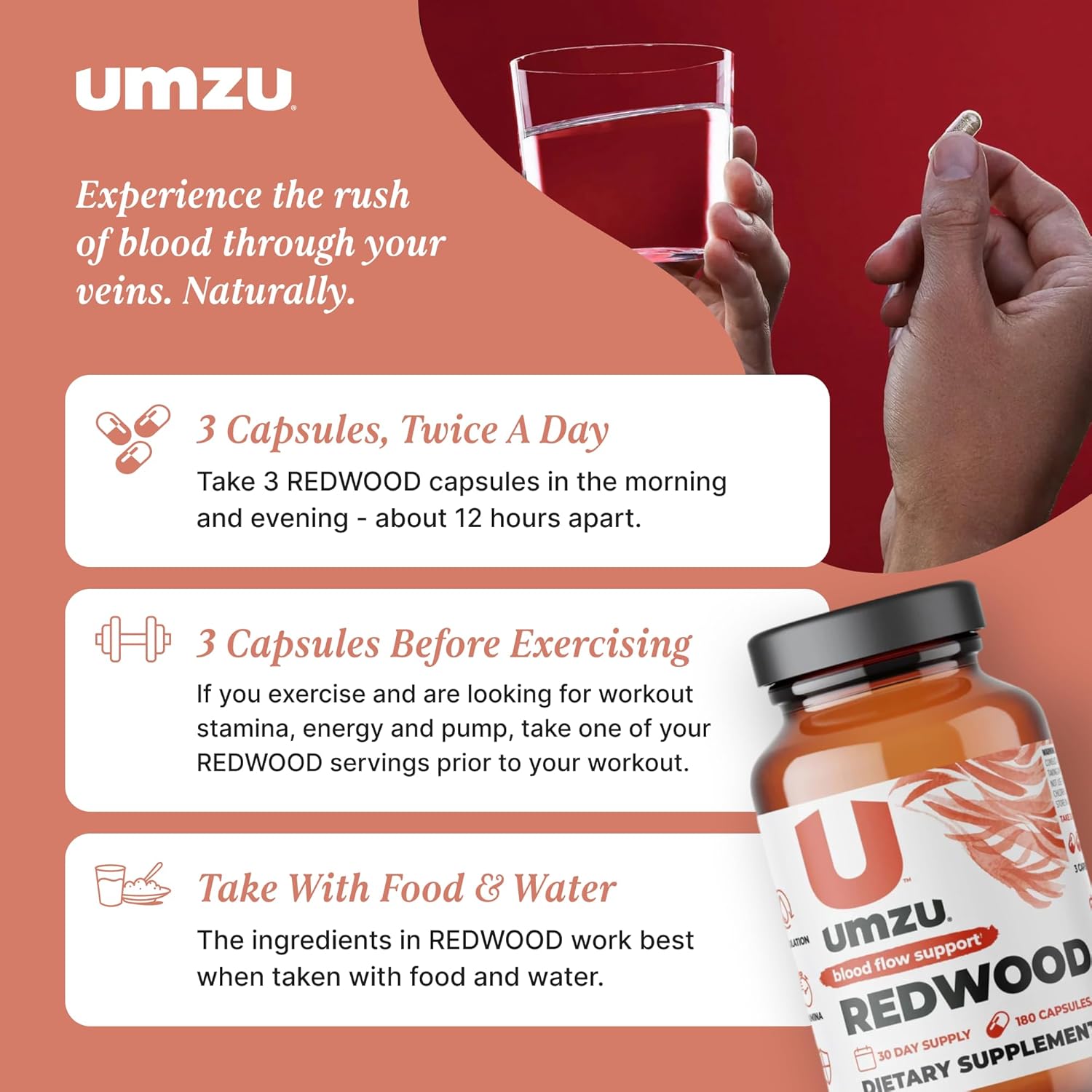 UMZU Redwood Blood Flow Supplement Review