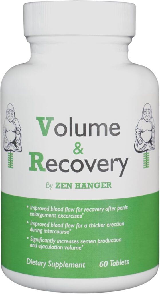 Zen Hanger Male Enhancement Pills to Increase Size Permanently (60 Count/Bottle, 1 Bottle) - Mens Supplement for Size  Recovery After Enlargement Exercises - Penis Pills for Girth and Enlargement