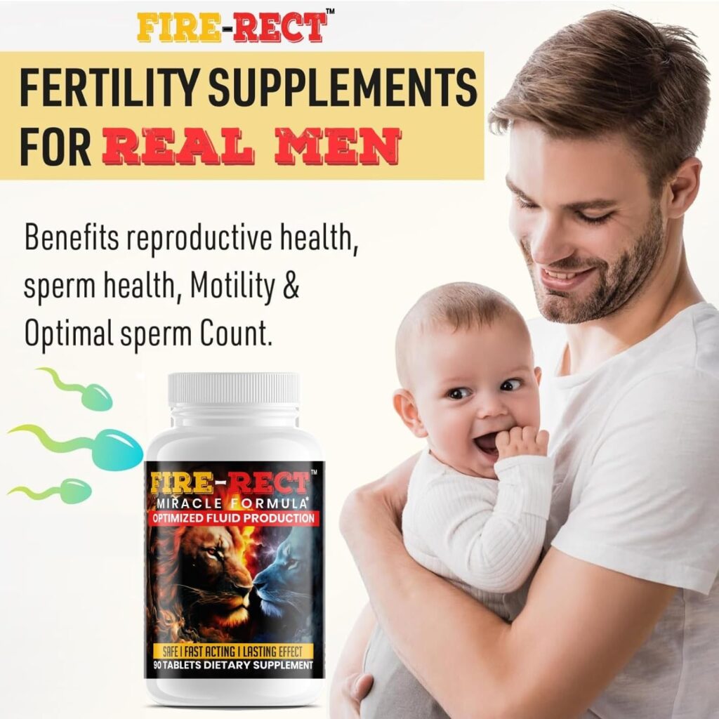 Conception For Him – Fertility Supplements for Men, Male Fertility Booster  Prenatal – Optimal Sperm Count, Motility Strength with Tongkat Ali, Tribulus Terrestris, Maca Root, Zinc Plus More - 90 CT