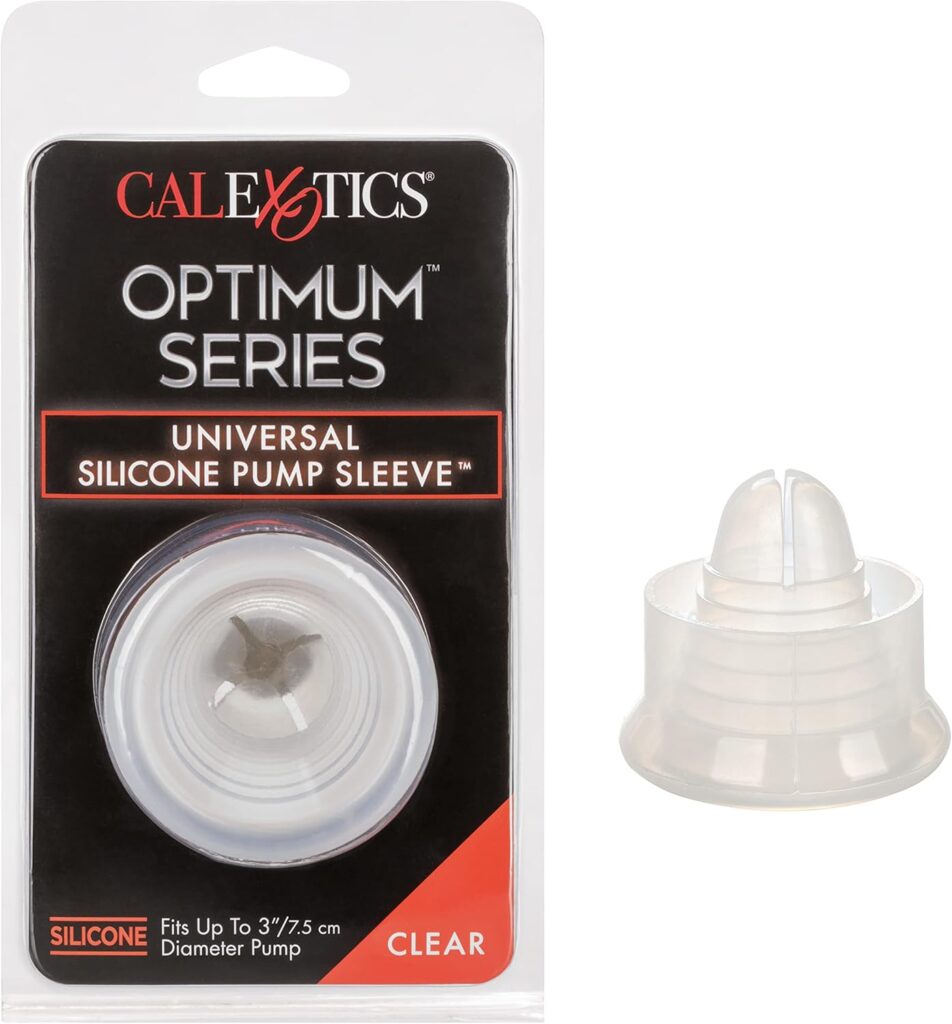 CalExotics Universal Silicone Pump Sleeve - Clear