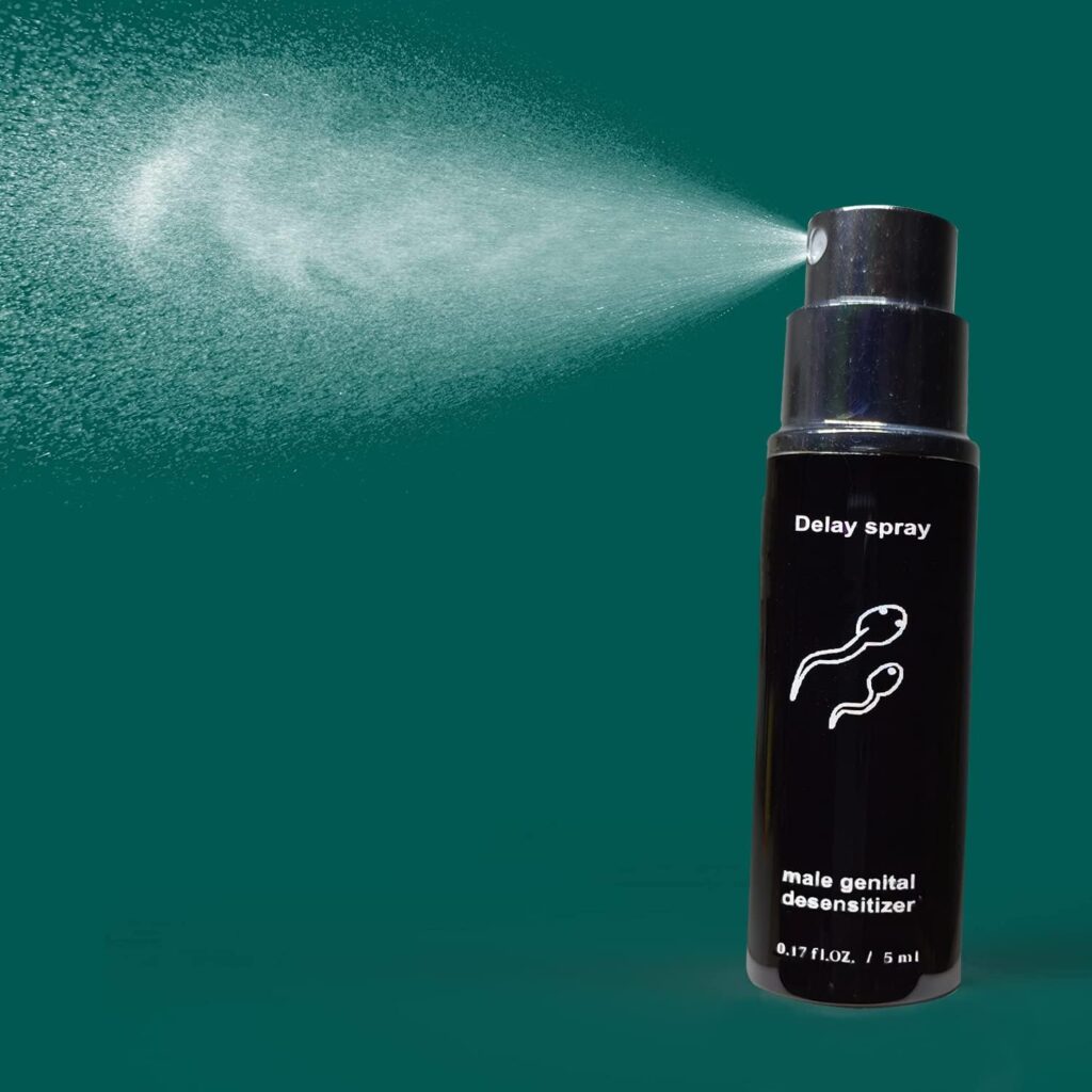 Delay Spray Sexual Enhancer for - Men to Last Longer in Bed, Male Genital Desensitizing - Increase Duration, 0.17 Fl Oz (Pack of 1)