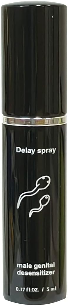 Delay Spray Sexual Enhancer for - Men to Last Longer in Bed, Male Genital Desensitizing - Increase Duration, 0.17 Fl Oz (Pack of 1)