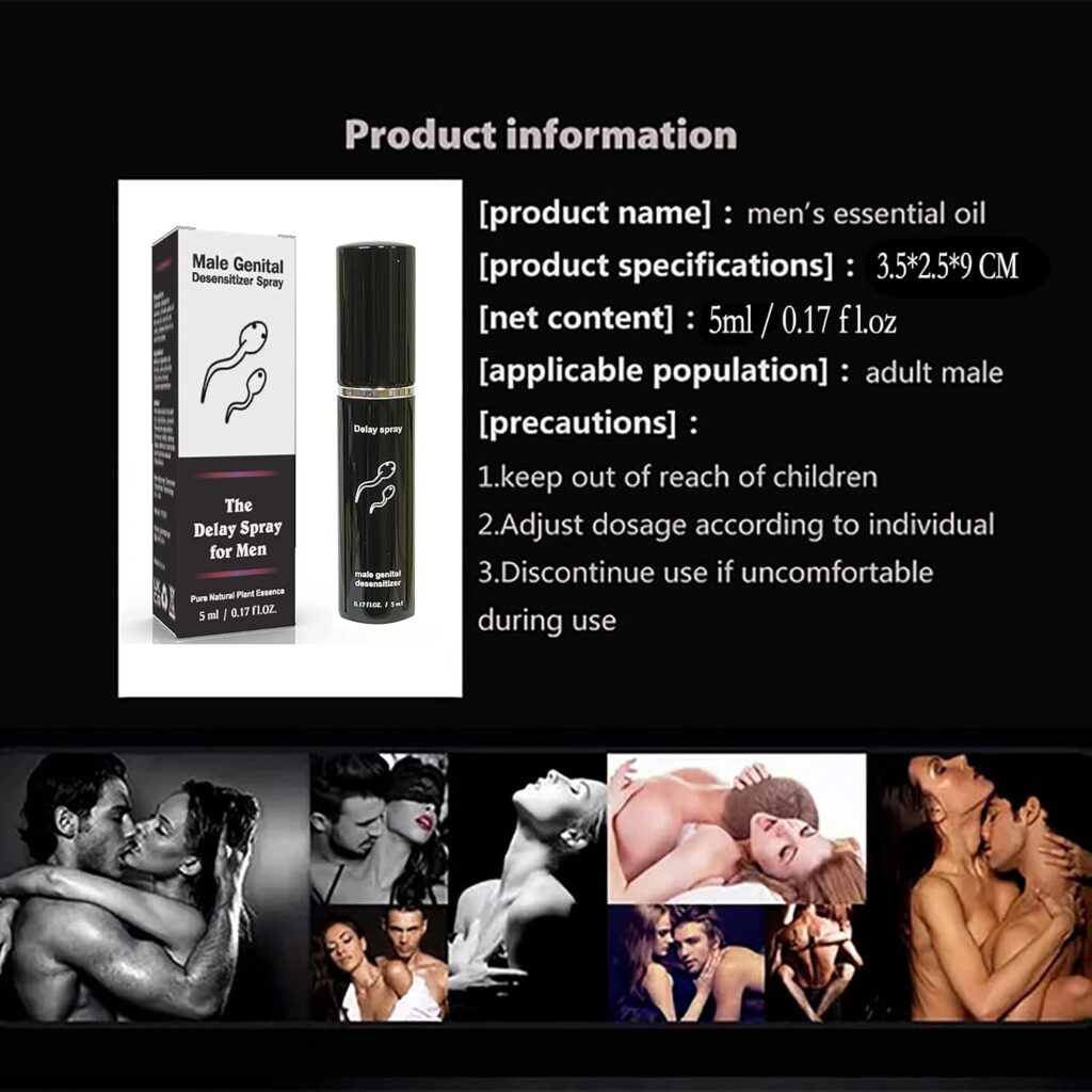 Sexual Enhancers desensitizer delay-Spray Men - delay Cream 60 Minutes Long