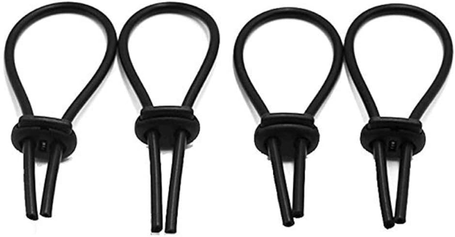 Electro Conductive Silicone Rubber Tube Loops Ring with Adjustable Buckle and Cable Electro Stimulator Electro Accessories Products for TENS Unit