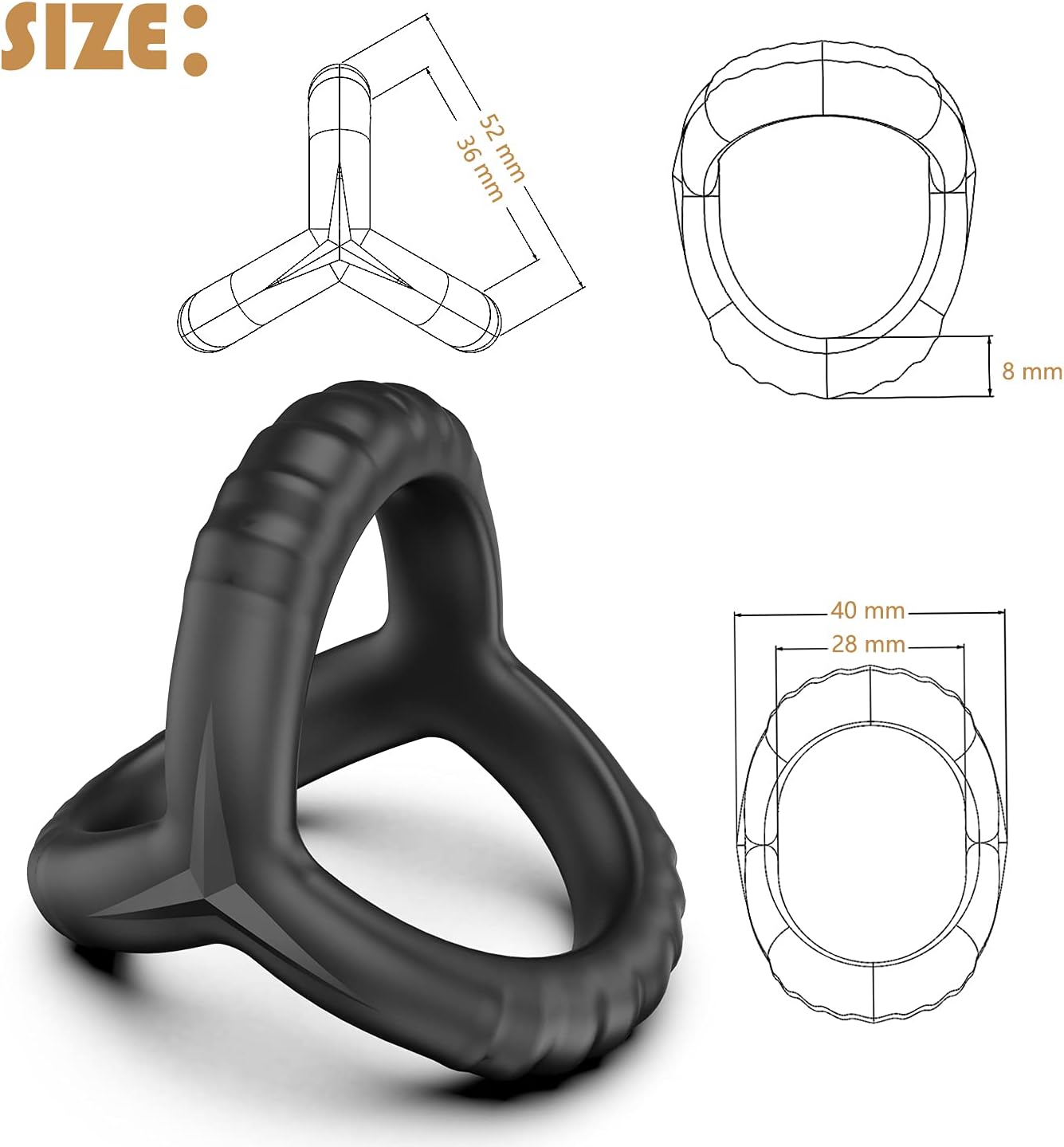 Newly Silicone Cock Ring Review
