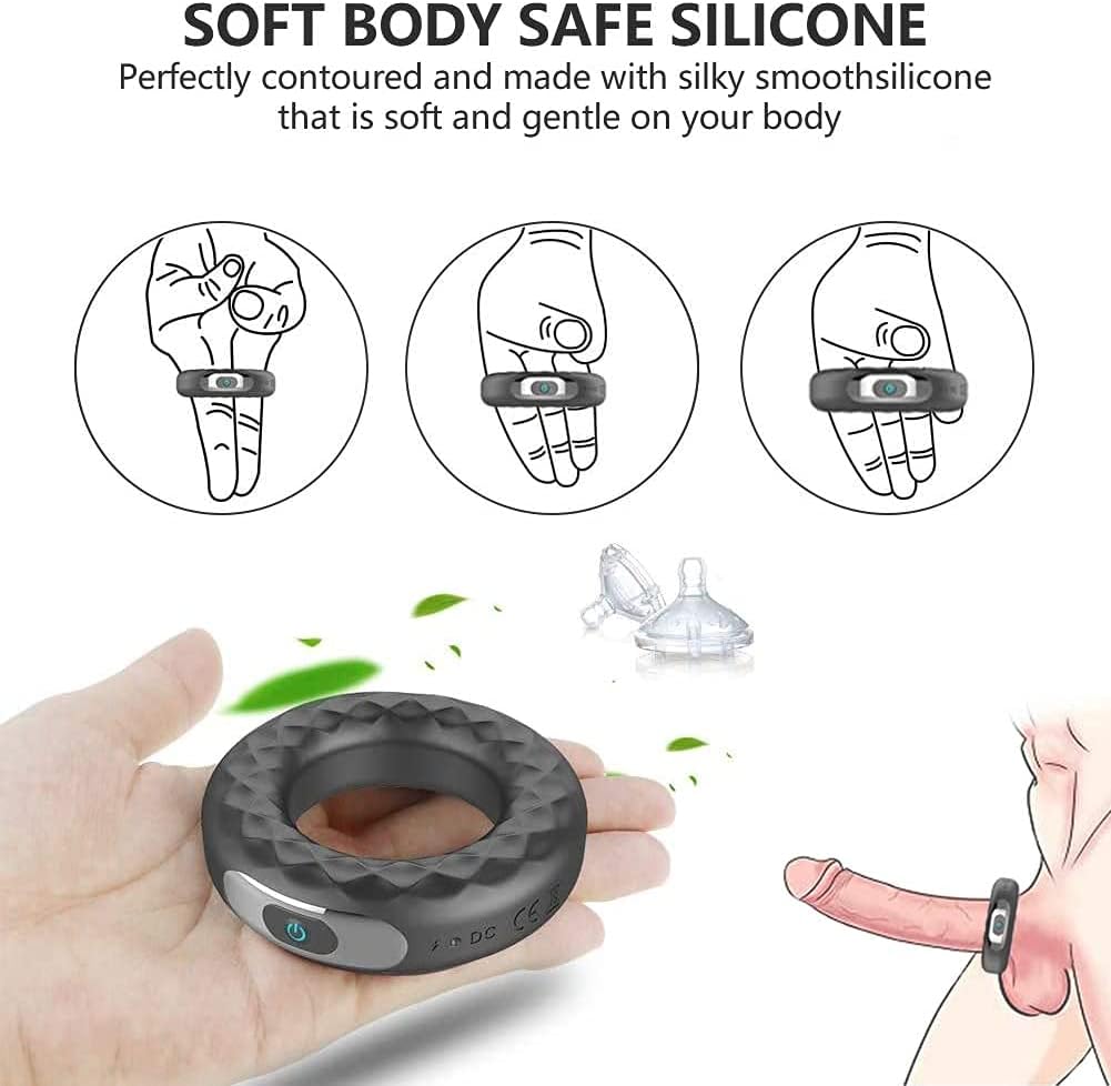 Reipol New Male Enhancement Growth Pump 8 Inch Automatic Mens Vacuum Pump Panty Enlargement Pen ~ Mens Suit Panty Vacuum Pack DGD5, Black
