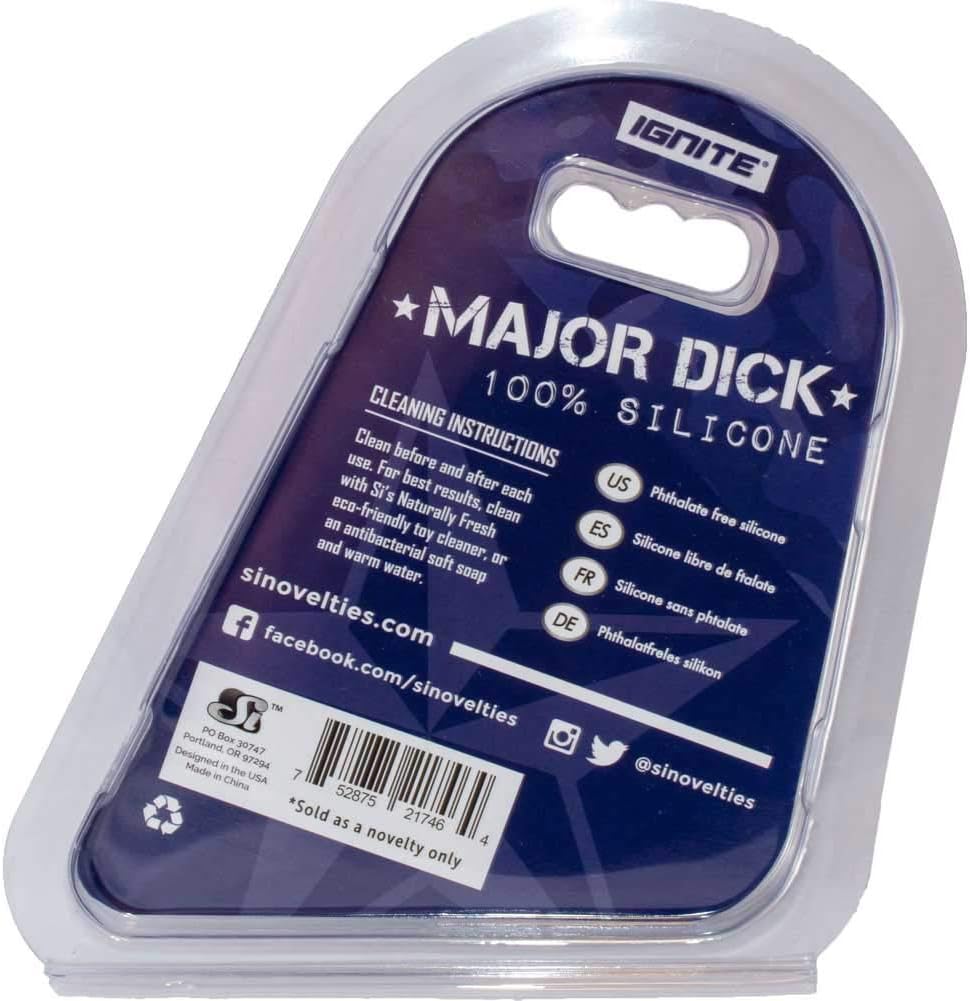 Major Dick Commando Silicone Donut Blue Camo Review