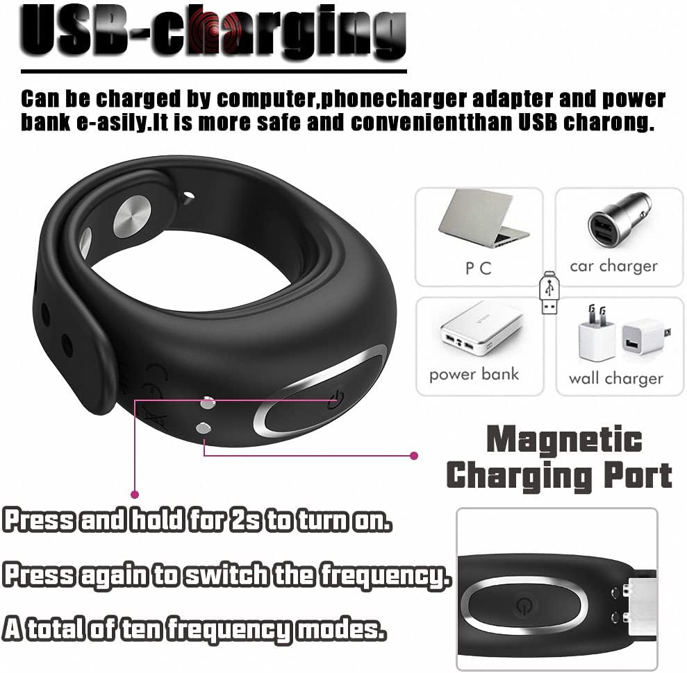 Adjustable Size Vibrating Cock Ring - Penis Ring App Controlled Vibrator for Men Longer Strong Vibrator, Remote Control Vibrator Male Sex Toys with 10 Vibration Modes, Adult Sex Toys  Games for Men