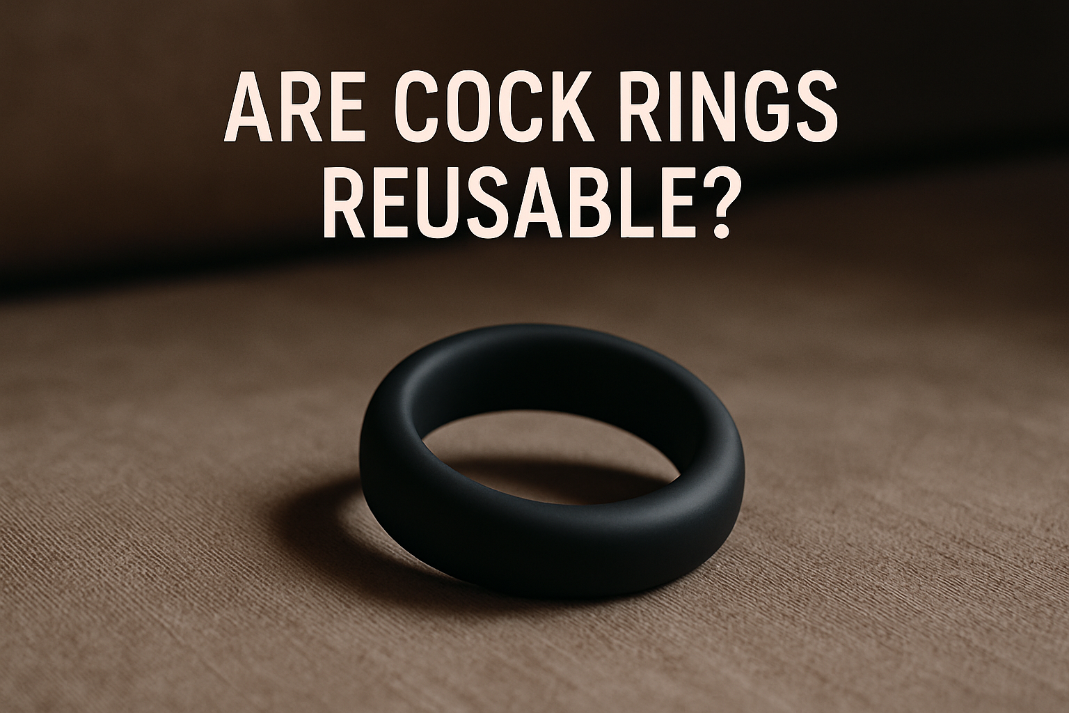 Are Cock Rings Reusable? Are Cock Rings Reusable?