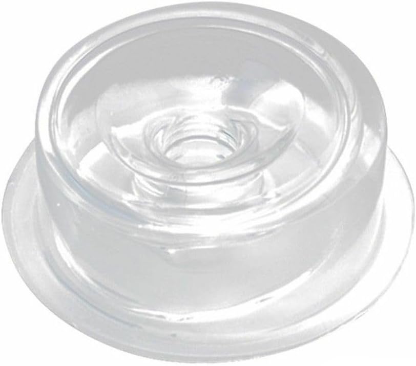Honeypleasures Silicone Sturdy Replacement Pump Sleeve for Vacuum Penis Pump, Diameter Opening: Medium 3/4 inch - Comfortable  Durable Maximum Seal, Male Enhancement Sex Toy Accessory for Men (Clear)