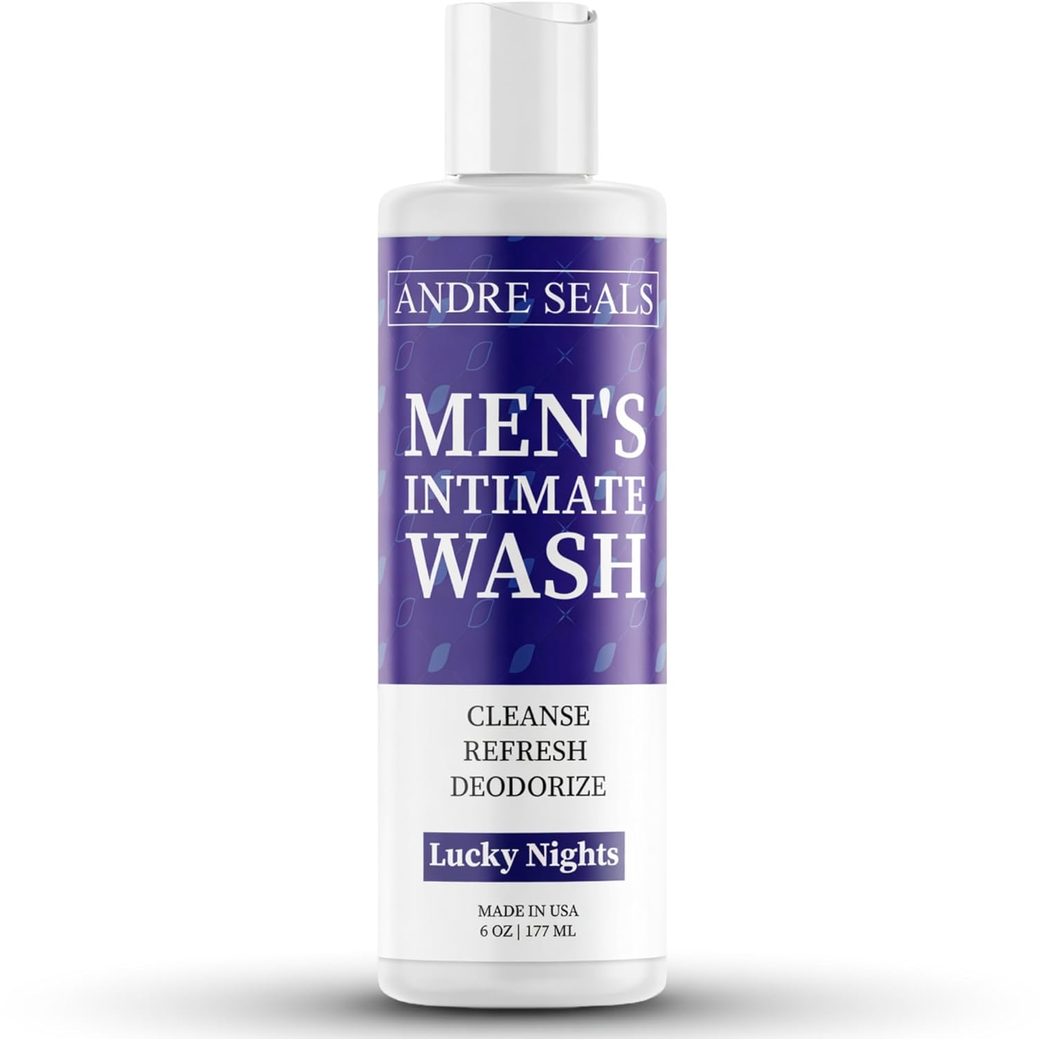 Intimate Wash for Men – Clean, Comfortable Male Hygiene Cleanser, Rich Lather for Daily Freshness | Lucky Nights Scent