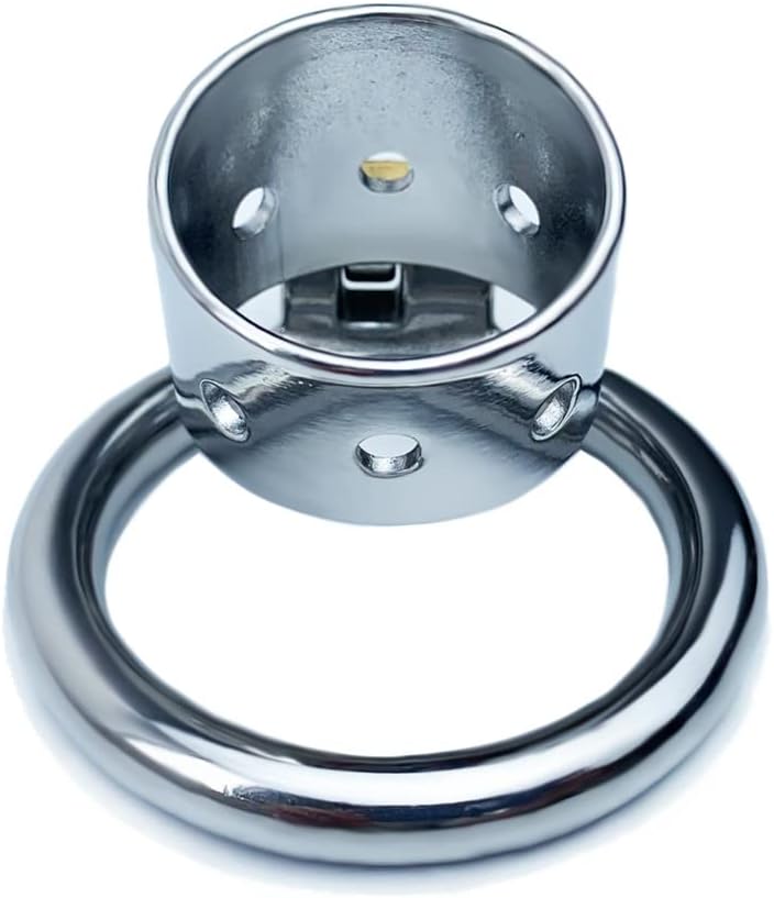 Short Penis Cock Male Penis Ring cb Penis Lock Metal Virginity Device Anti Erection Adult Sex Toy