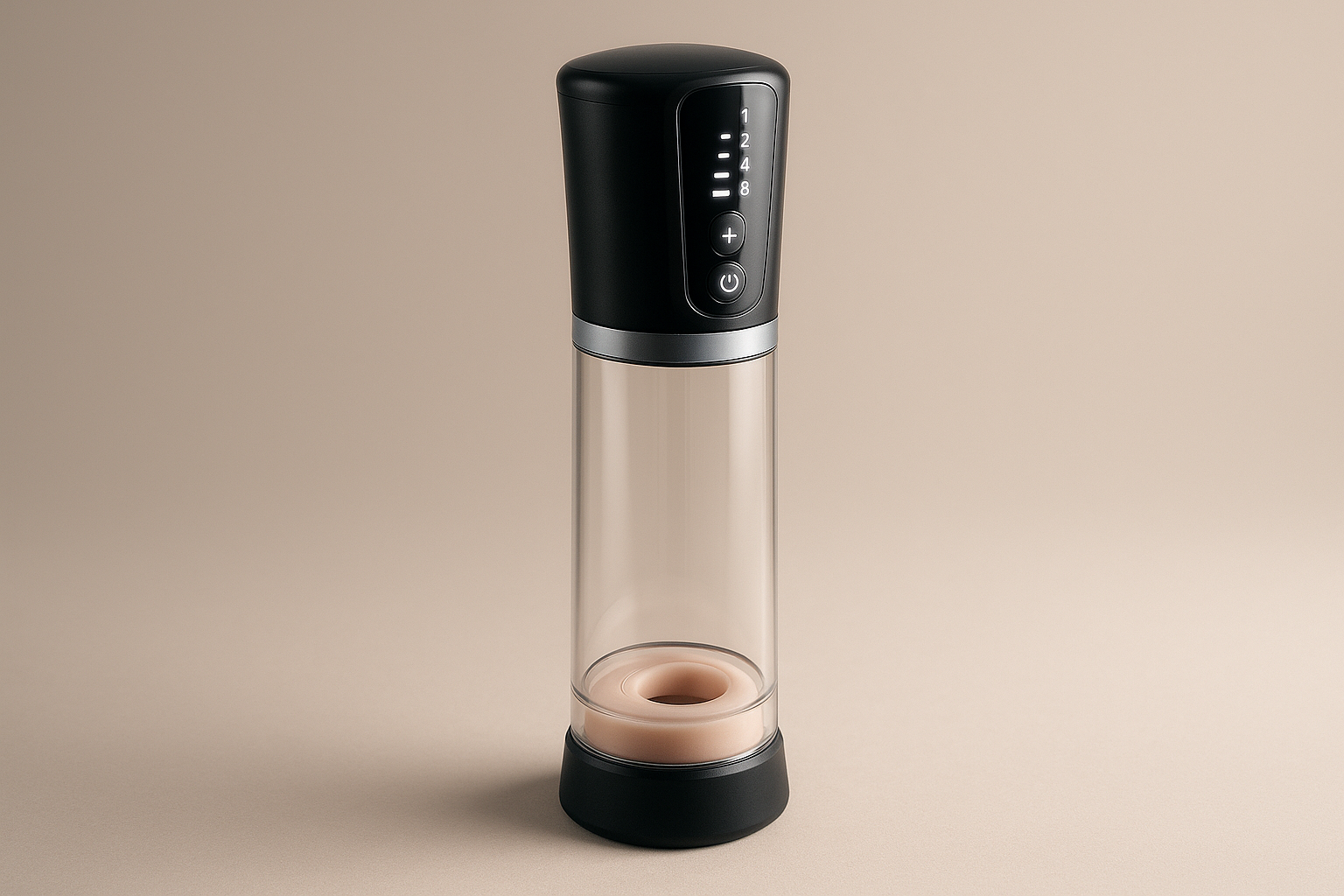 Electric Penis Vacuum Pump with Suction Intensities - Rechargeable Automatic penispumps for Men Enlargement Pump Penis Enlarge Air Pressure Device