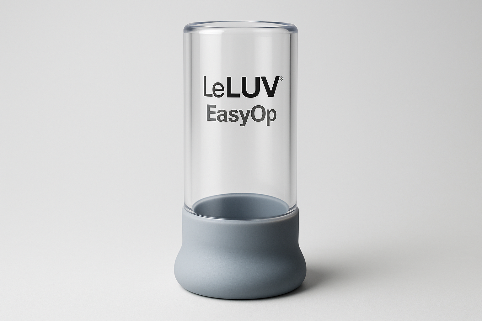 LeLuv EasyOp 2.5 Inch Diameter by Inch Length Penis Head Vacuum Cylinder with Large Opening (1.4 Inch) Silicone Sleeve