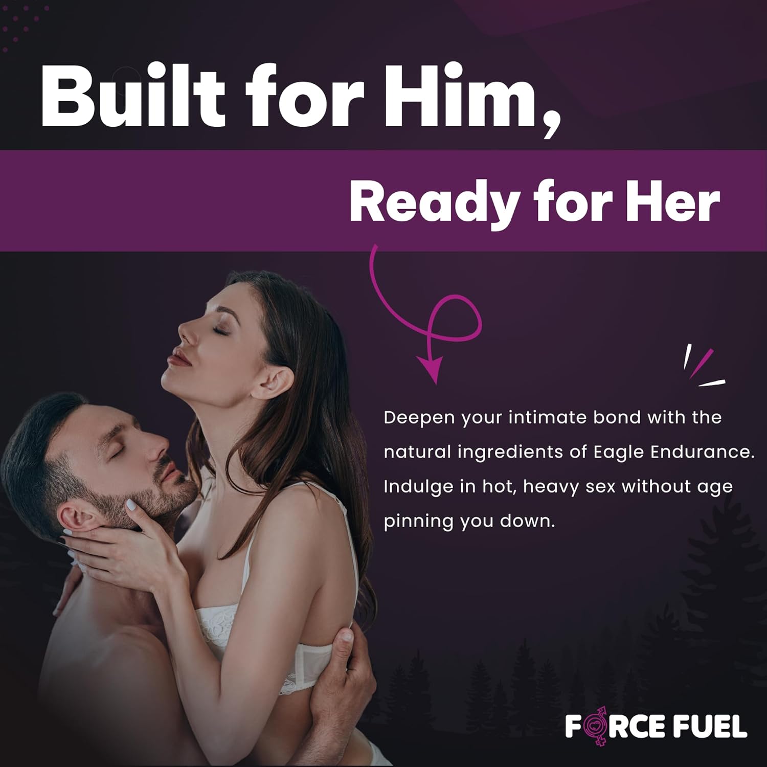 FORCE FUEL Herbal Supplement Sex Pills for Men – Last Longer in Bed and Enhance Erection Sensitivity – Includes Lab-Tested LJ100 Tongkat Ali KSM-66 Ashwagandha – Doses for Men Eagle Endurance FORCE FUEL Herbal Supplement Sex Pills for Men – Last Longer in Bed and Enhance Erection Sensitivity – Includes Lab-Tested LJ100 Tongkat Ali KSM-66 Ashwagandha – Doses for Men Eagle Endurance