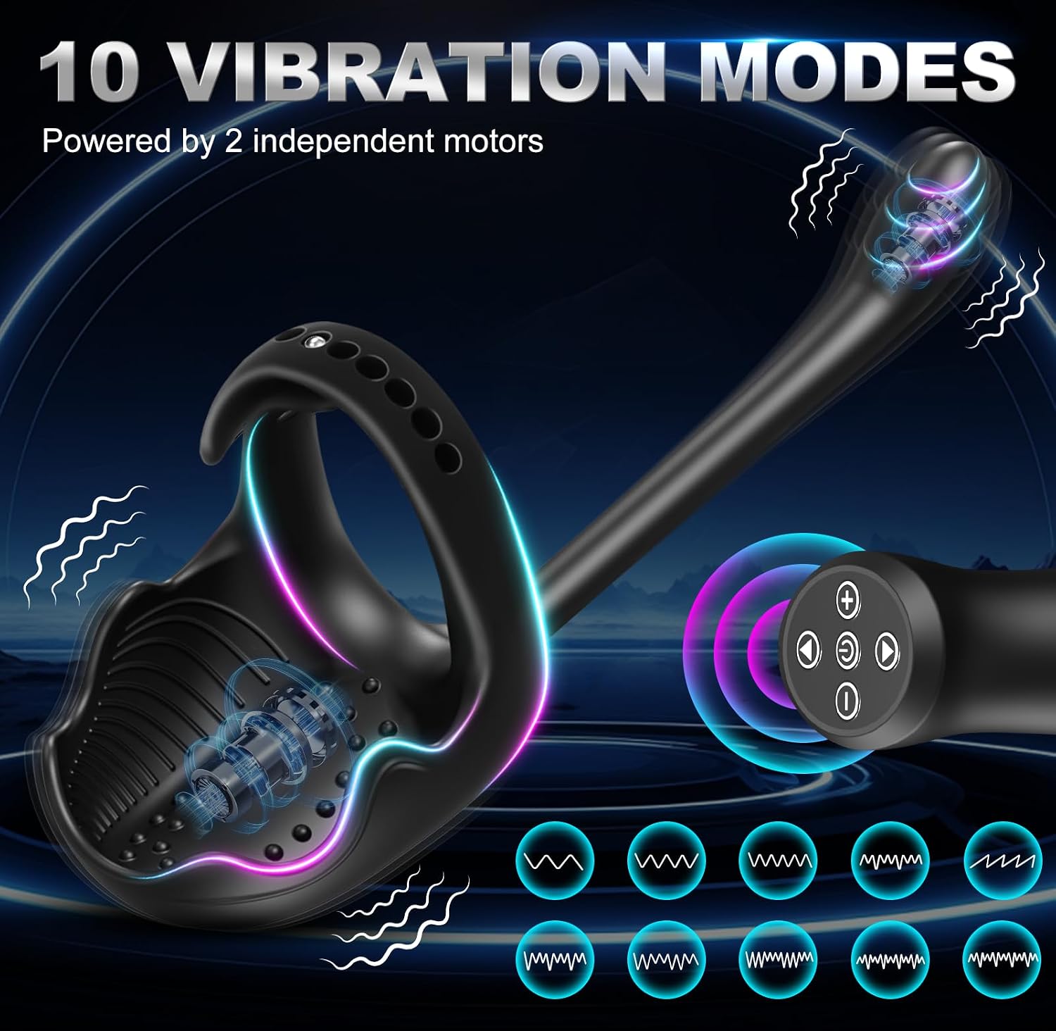 https://www.amazon.com/dp/B0CCP3D7FH - Vibrating Cock Ring Sex Toys for Men - Prostate Massager Testicles Toys Male Vibrator, Remote Control Adult Anal Sex Toys Vibrating Butt Plug, Silicone Penis Ring Vibrators Erection Ball Stimulator review